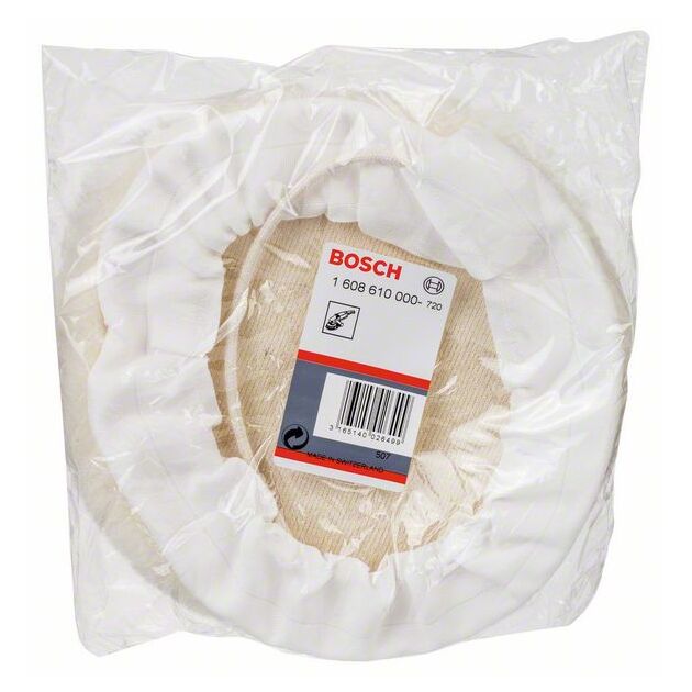 Насадка из овечьей шерсти 180 мм BOSCH, фото , изображение 2 | SNABZHENIE.com.ua