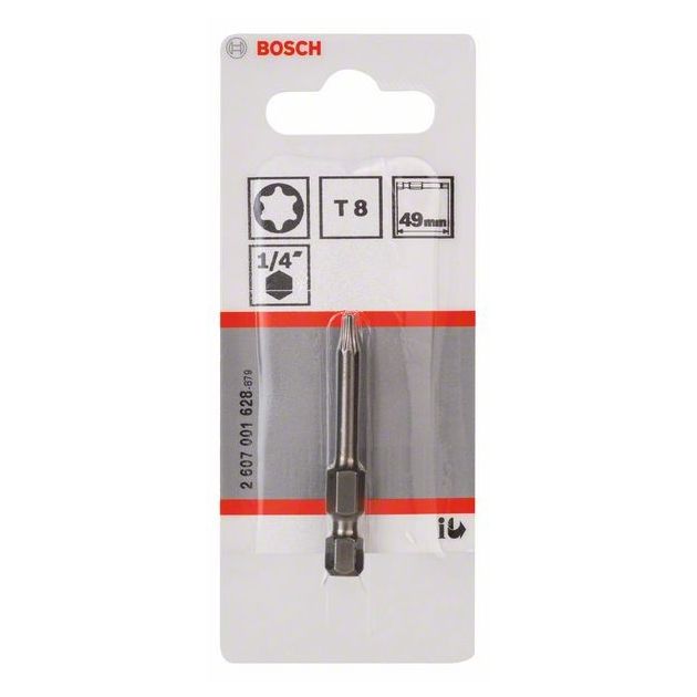 Насадка для загвинчування Extra-Hart T8, 49 мм BOSCH, фото , зображення 2 | SNABZHENIE.com.ua