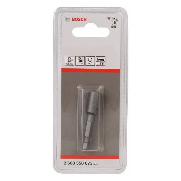 Торцеві ключі 50 мм x 1/4 BOSCH, фото , зображення 2 | SNABZHENIE.com.ua Торцеві ключі 50 мм x 1/4 BOSCH, фото , зображення 2 | SNABZHENIE.com.ua