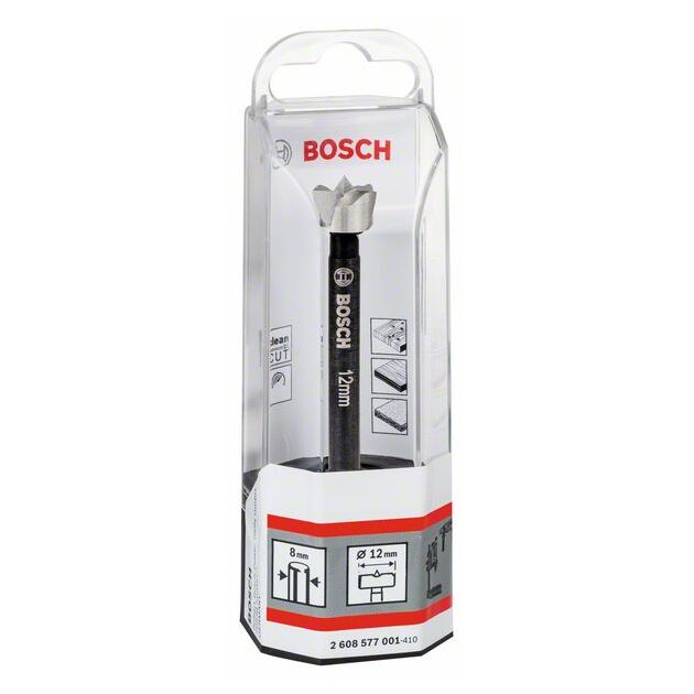 Свердло Форстнера BOSCH, 12 мм, фото , изображение 2 | SNABZHENIE.com.ua