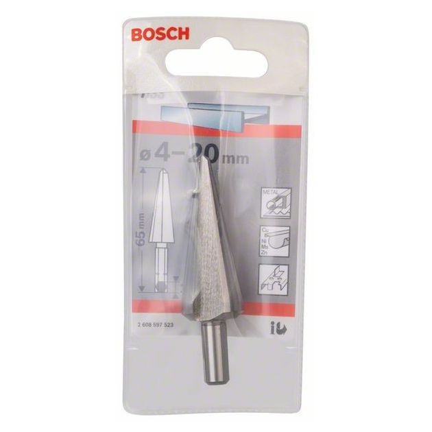 Свердла с малым углом резания для листового металла, 4-20 мм, 1/4 BOSCH, фото , изображение 2 | SNABZHENIE.com.ua
