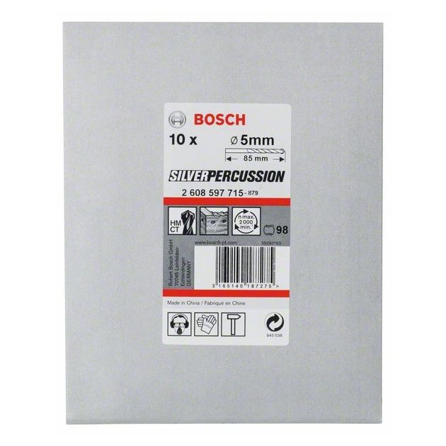 Свердло по бетону BOSCH CYL-3, d 4,5 мм, 5 x 50 x 85 мм, фото , изображение 2 | SNABZHENIE.com.ua