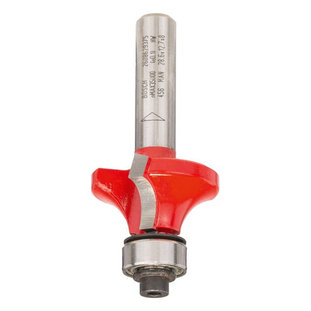 Карнизная фреза Bosch Expert for Wood, 8 мм, D 28,6 мм, R1 8 мм, L 12,7 мм, фото  | SNABZHENIE.com.ua