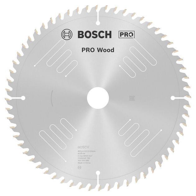 Пильный диск Bosch Optiline Wood 254 x 30 x 3,2 мм, 60 зубьев, фото  | SNABZHENIE.com.ua
