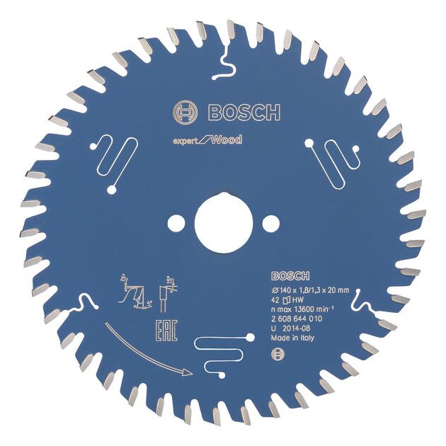 Пильный диск Expert for Wood 140 x 20 x 1,8 мм, 42 BOSCH, фото  | SNABZHENIE.com.ua