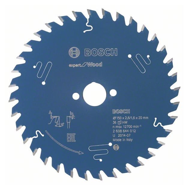 Пильний диск Expert for Wood 150 x 20 x 2,6 мм, 36 BOSCH, фото  | SNABZHENIE.com.ua