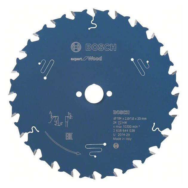 Пильный диск Bosch Expert for Wood 184x20x2,6 мм, 24 зуба, фото  | SNABZHENIE.com.ua