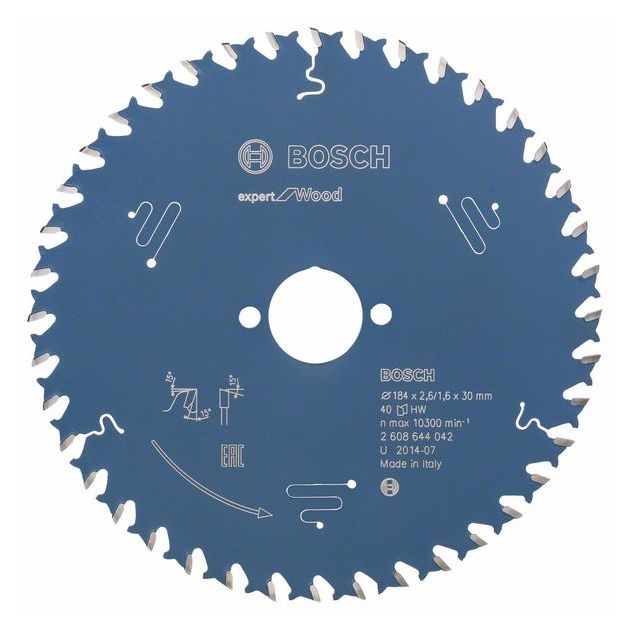 Пильный диск Expert for Wood 184 мм, 40 зубьев, BOSCH, фото  | SNABZHENIE.com.ua