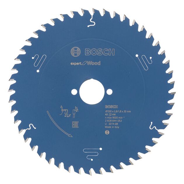 Пильный диск Expert for Wood 200x30x2,8 мм, 48 зубьев, BOSCH, фото  | SNABZHENIE.com.ua