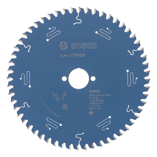 Пильный диск Expert for Wood 210 мм, 56 зубьев BOSCH, фото  | SNABZHENIE.com.ua