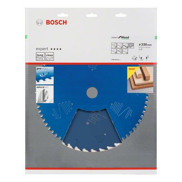 Пильный диск Expert for Wood 330 мм, 40 зубьев, BOSCH, фото , изображение 2 | SNABZHENIE.com.ua