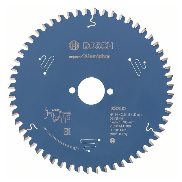 Пильний диск Expert for Aluminium 184 x 30 x 2,6 мм, 56 BOSCH, фото  | SNABZHENIE.com.ua