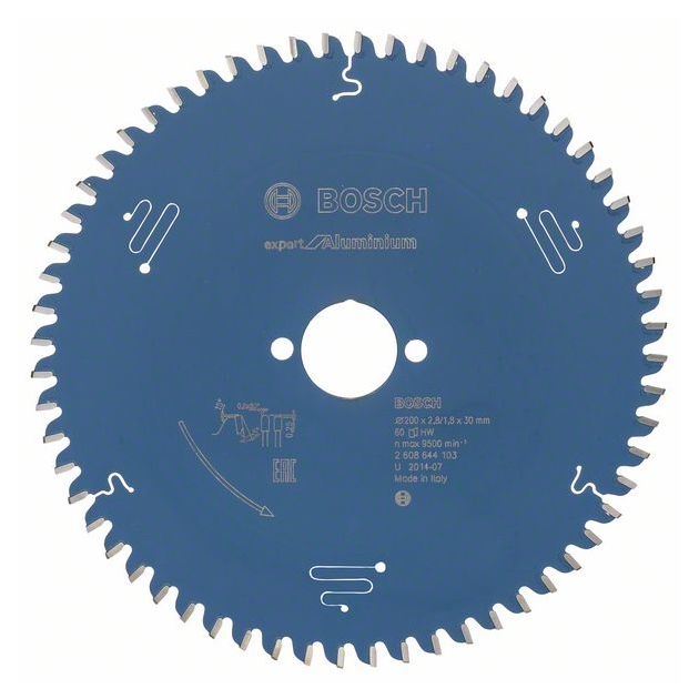 Пильный диск BOSCH Expert для алюминия 200x30x2,8 мм, 60 зубьев, фото  | SNABZHENIE.com.ua