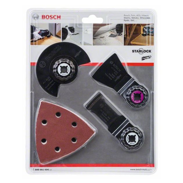 Универсальный набор, 13 шт. BOSCH: шлифовальные листы Wood and Paint., фото , изображение 2 | SNABZHENIE.com.ua