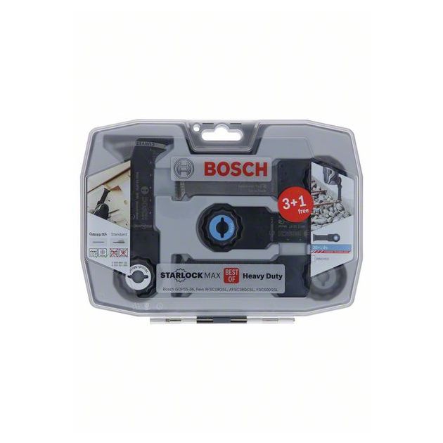 Набір Heavy Duty з 4 шт. для інструментів BOSCH, фото , изображение 2 | SNABZHENIE.com.ua