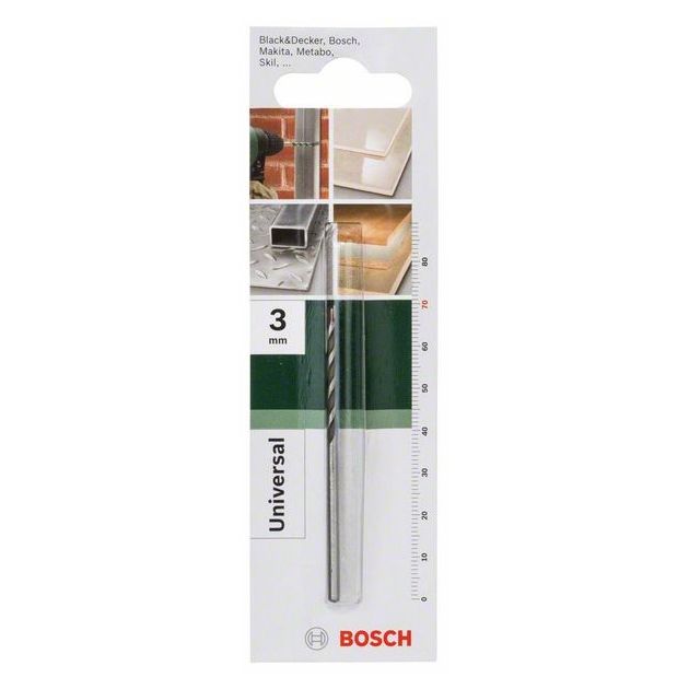 Многофункциональные сверла Диа. 3,0 мм; рабочая длина 70 мм BOSCH, фото , изображение 2 | SNABZHENIE.com.ua