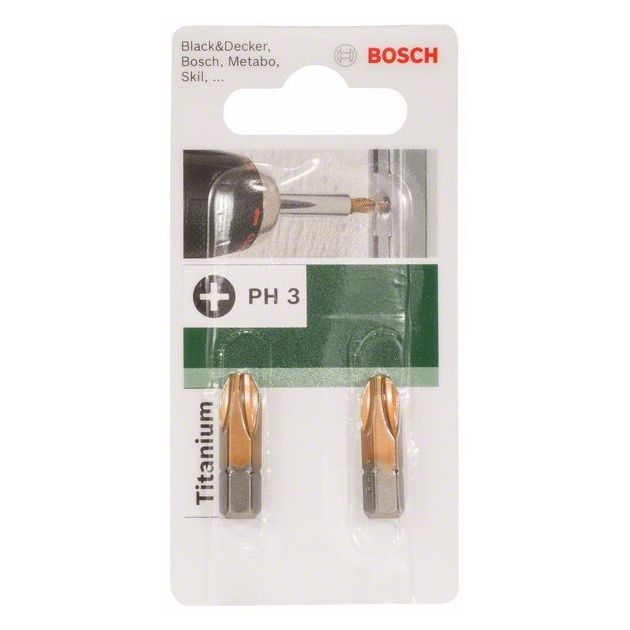 Насадка для загвинчування Titanium PH BOSCH, фото , зображення 2 | SNABZHENIE.com.ua
