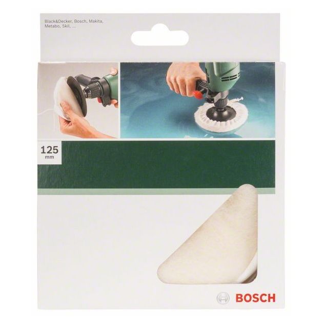 Насадка з овечої вовни для дрилів BOSCH, натяжне кріплення, фото , изображение 2 | SNABZHENIE.com.ua