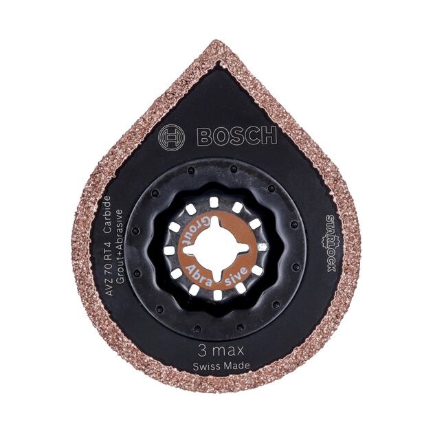 Starlock Carbide-RIFF устройство для удаления строительного раствора AVZ 70 RT4, 3 max 70 мм BOSCH, фото  | SNABZHENIE.com.ua