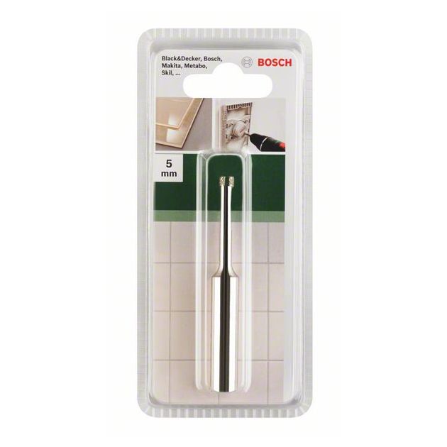 Алмазные сверла, диаметр 5,0 мм, BOSCH, фото , изображение 2 | SNABZHENIE.com.ua