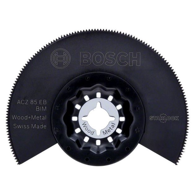 Сегментированное полотно Starlock BIM ACZ 85 EB Wood and Metal 85 мм BOSCH, фото  | SNABZHENIE.com.ua