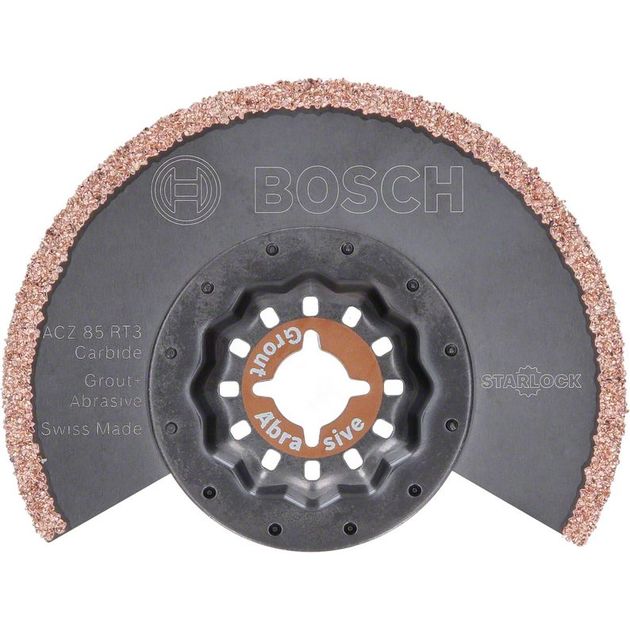 Сегментное пиляльное полотно Starlock Carbide-RIFF ACZ 85 RT3 85 мм BOSCH, фото  | SNABZHENIE.com.ua