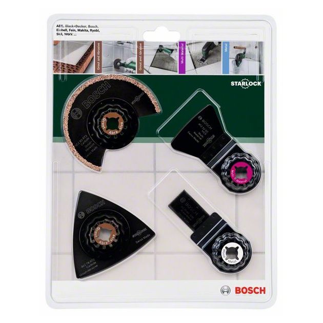 Набор для плитки Starlock, 4 шт. BOSCH: ACZ 85 RT3, AVZ 78 RT2, ATZ 52 SC, AIZ 20 AB, фото , изображение 2 | SNABZHENIE.com.ua Набор для плитки Starlock, 4 шт. BOSCH: ACZ 85 RT3, AVZ 78 RT2, ATZ 52 SC, AIZ 20 AB, фото , изображение 2 | SNABZHENIE.com.ua