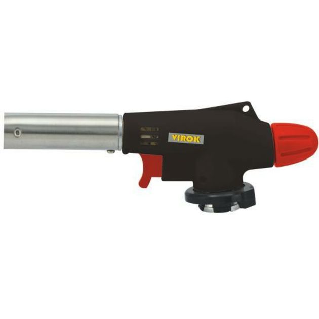 Газовий пальник VIROK з різьбовим з'єднанням 7/16, Piezo [50/4], фото  | SNABZHENIE.com.ua