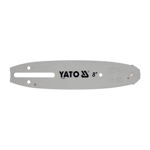 Направляющая шина для цепной пилы YATO, 20 см, 33 звена, фото  | SNABZHENIE.com.ua