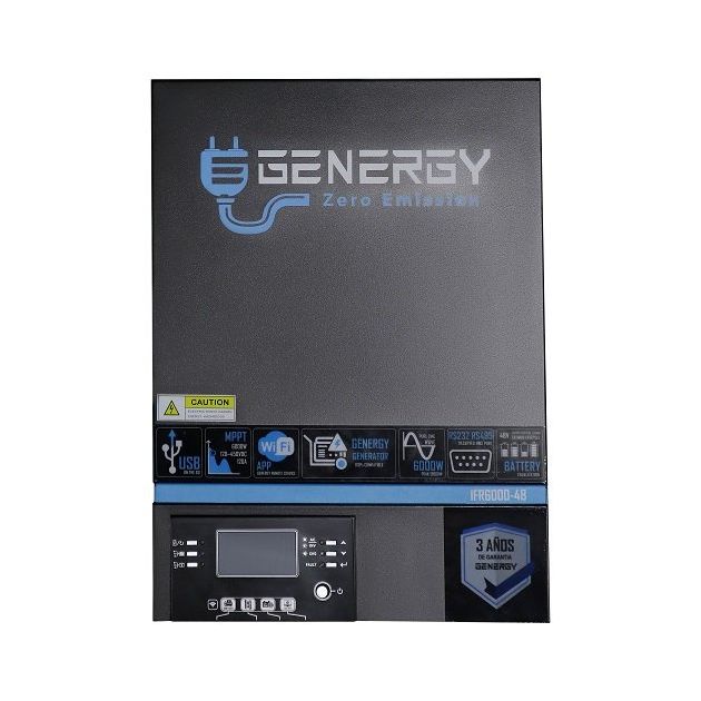 Инвертор GENERGY IFR6000-48 48-220В 6 кВт, фото  | SNABZHENIE.com.ua