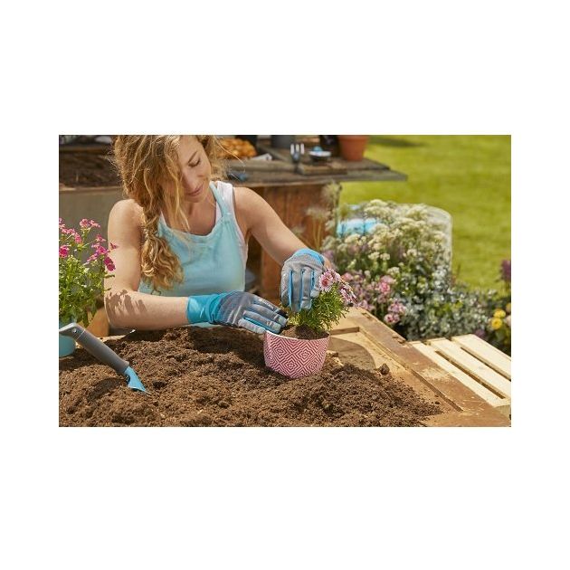 Перчатки садовые Gardena Oeko-Tex® 7/S, фото , изображение 2 | SNABZHENIE.com.ua