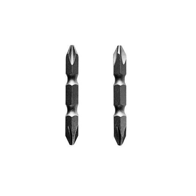 Биты S&R PH2/PH2 50 мм 2 шт двусторонние, фото , изображение 7 | SNABZHENIE.com.ua Биты S&R PH2/PH2 50 мм 2 шт двусторонние, фото , изображение 7 | SNABZHENIE.com.ua