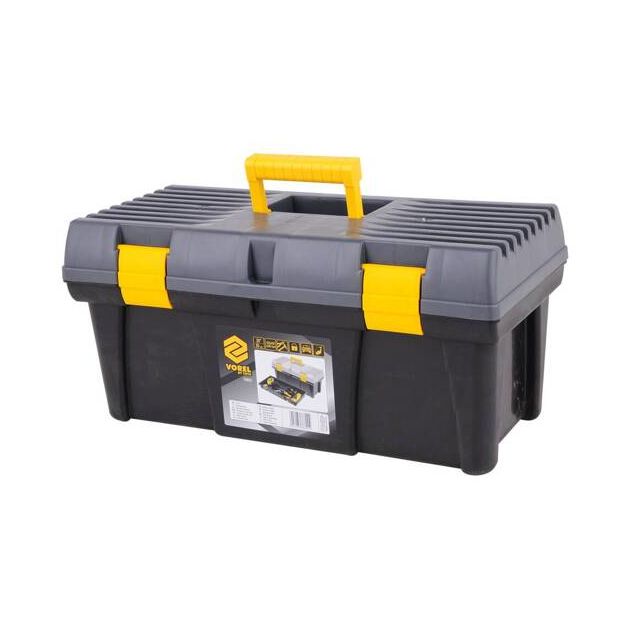 Ящик пластиковый для инструмента VOREL 20, 525x256x246 мм, фото  | SNABZHENIE.com.ua