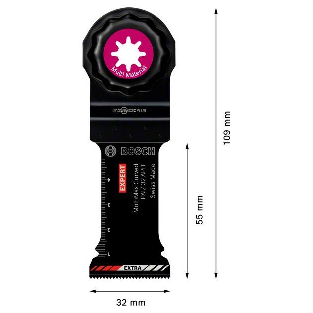 Полотно для багатофункціональних машин EXPERT MultiMax PAIZ 32 APIT, 32 мм BOSCH, фото , зображення 7 | SNABZHENIE.com.ua