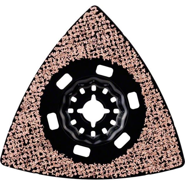 Полотно для багатофункціональних машин EXPERT Sanding Plate AVZ 90 RT4, 90 мм BOSCH, фото , зображення 4 | SNABZHENIE.com.ua Полотно для багатофункціональних машин EXPERT Sanding Plate AVZ 90 RT4, 90 мм BOSCH, фото , зображення 4 | SNABZHENIE.com.ua