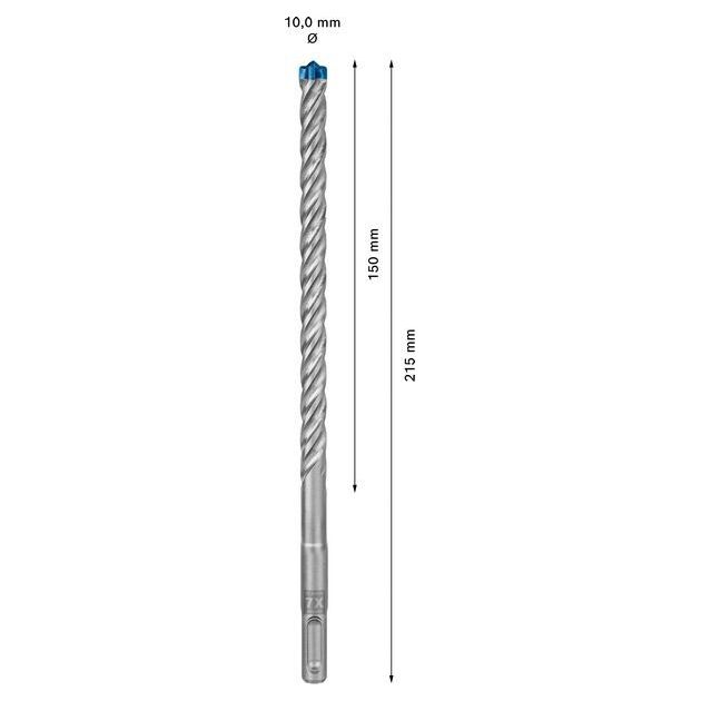 Ударное сверло EXPERT SDS plus-7X, 10x150 мм, BOSCH, фото , изображение 6 | SNABZHENIE.com.ua Ударное сверло EXPERT SDS plus-7X, 10x150 мм, BOSCH, фото , изображение 6 | SNABZHENIE.com.ua