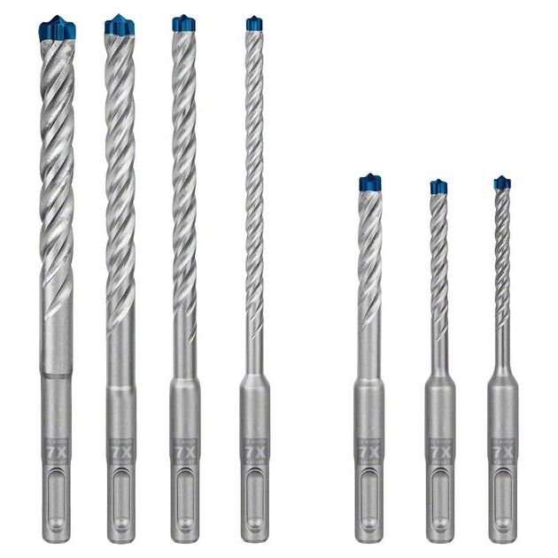 Набір ударних свердел EXPERT SDS plus-7X, 5/6/6/8/8/10/12 мм, 7 шт. BOSCH, фото , зображення 8 | SNABZHENIE.com.ua Набір ударних свердел EXPERT SDS plus-7X, 5/6/6/8/8/10/12 мм, 7 шт. BOSCH, фото , зображення 8 | SNABZHENIE.com.ua