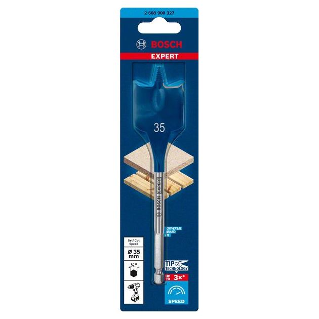 Сверло EXPERT Self Cut Speed Spade, 35x152 мм, BOSCH, фото , изображение 5 | SNABZHENIE.com.ua Сверло EXPERT Self Cut Speed Spade, 35x152 мм, BOSCH, фото , изображение 5 | SNABZHENIE.com.ua
