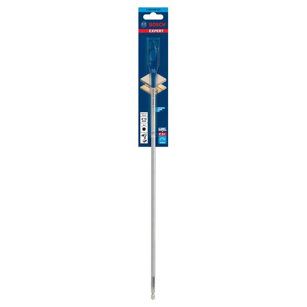 Сверло EXPERT Self Cut Speed Spade, 16 x 400 мм BOSCH, фото , изображение 5 | SNABZHENIE.com.ua Сверло EXPERT Self Cut Speed Spade, 16 x 400 мм BOSCH, фото , изображение 5 | SNABZHENIE.com.ua