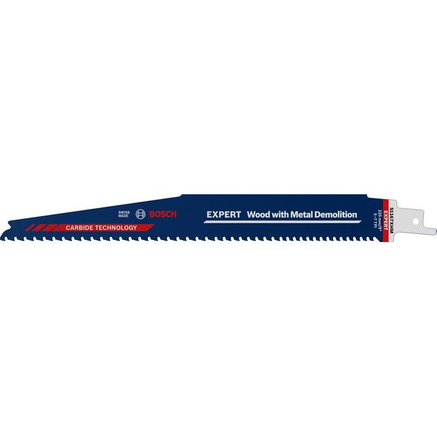 Полотно для пиляння EXPERT 'Wood with Metal', S 1167 XHM, 1 шт. BOSCH, фото , изображение 4 | SNABZHENIE.com.ua Полотно для пиляння EXPERT 'Wood with Metal', S 1167 XHM, 1 шт. BOSCH, фото , изображение 4 | SNABZHENIE.com.ua