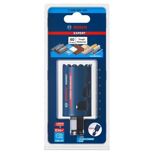 Коронка BOSCH EXPERT Tough Material, 40x60 мм, фото , изображение 5 | SNABZHENIE.com.ua Коронка BOSCH EXPERT Tough Material, 40x60 мм, фото , изображение 5 | SNABZHENIE.com.ua