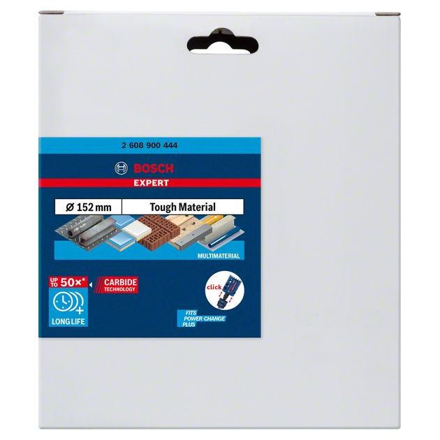 Коронка EXPERT Tough Material, 152 x 60 мм BOSCH, фото , зображення 3 | SNABZHENIE.com.ua