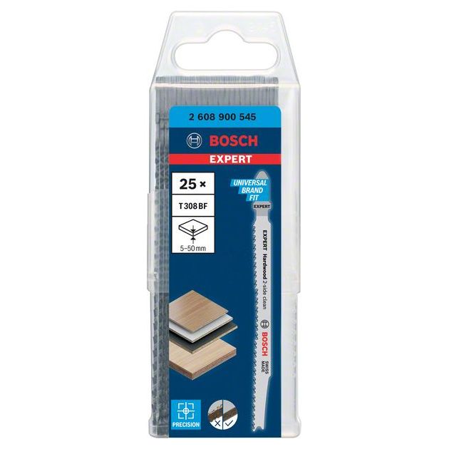 Полотна для лобзиков BOSCH EXPERT ‘Hardwood’, 25 шт., фото , изображение 5 | SNABZHENIE.com.ua Полотна для лобзиков BOSCH EXPERT ‘Hardwood’, 25 шт., фото , изображение 5 | SNABZHENIE.com.ua