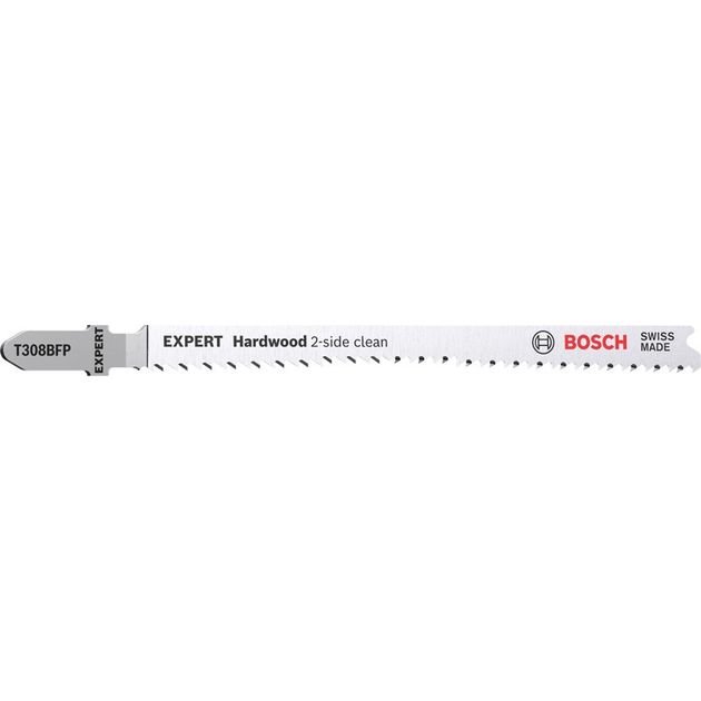 Полотна для лобзиков BOSCH EXPERT 'Hardwood 2-side clean' T 308 BFP, 5 шт., фото  | SNABZHENIE.com.ua