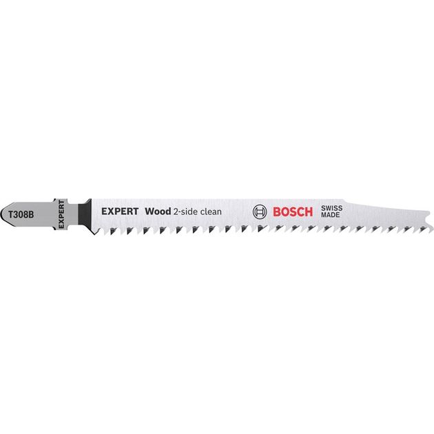Полотна для лобзиков BOSCH EXPERT 'Wood', 2-сторонние, 5 шт., фото  | SNABZHENIE.com.ua