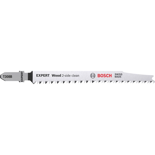 Полотна BOSCH EXPERT 'Wood 2-side clean' T 308 B, 100 шт., фото  | SNABZHENIE.com.ua