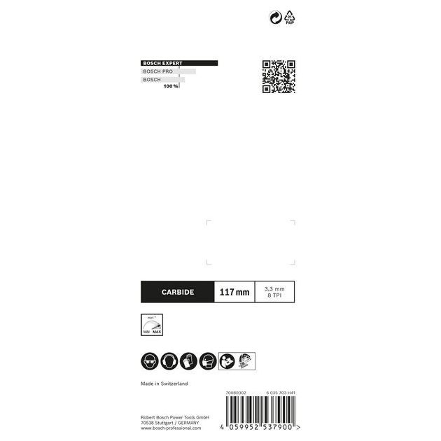 Полотно лобзиков EXPERT 'Plastic Composites Clean' T 301 CHM, 3 шт., фото , изображение 6 | SNABZHENIE.com.ua