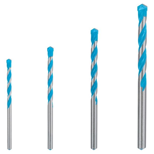 Набор сверел BOSCH EXPERT MultiConstruction CYL-9, 4 шт., 4-8 мм, фото  | SNABZHENIE.com.ua