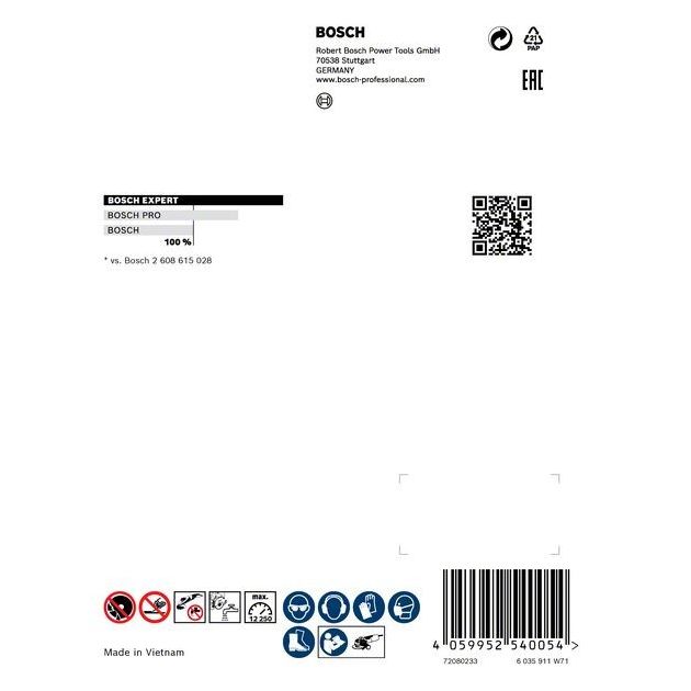 Алмазный отрезной круг EXPERT MultiMaterial X-LOCK, 125 мм, BOSCH, фото , изображение 6 | SNABZHENIE.com.ua Алмазный отрезной круг EXPERT MultiMaterial X-LOCK, 125 мм, BOSCH, фото , изображение 6 | SNABZHENIE.com.ua