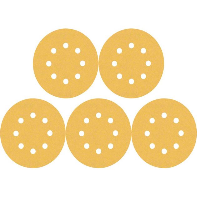 Шліфувальний папір BOSCH C470, 125 мм, G 180, 5 шт., 8 отворів, фото , изображение 8 | SNABZHENIE.com.ua Шліфувальний папір BOSCH C470, 125 мм, G 180, 5 шт., 8 отворів, фото , изображение 8 | SNABZHENIE.com.ua